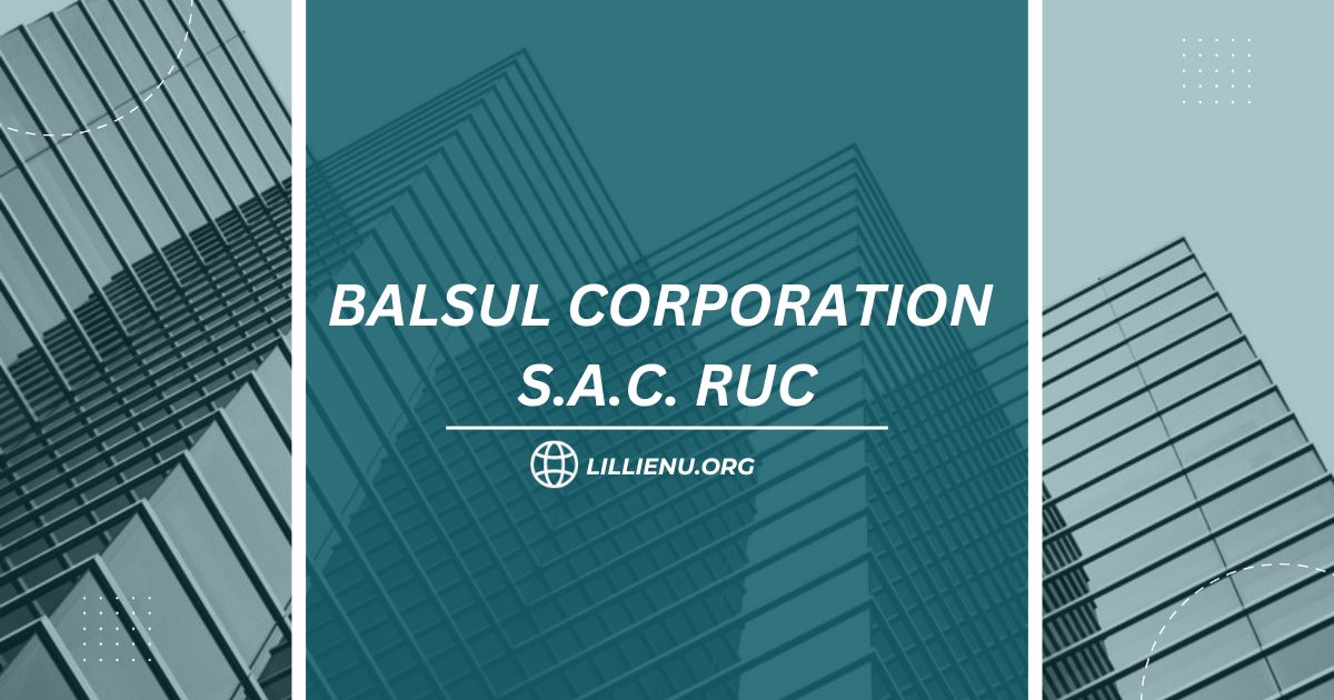 balsul corporation s.a.c. ruc